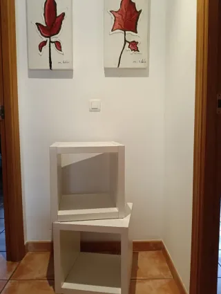 Estantería cubo Ikea blanca