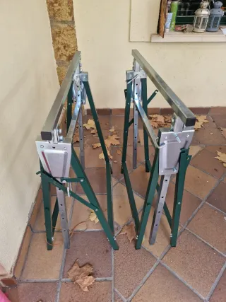 Caballetes Plegables Metálicos Regulables