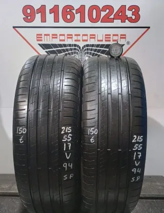 215 55 17 V GOODYEAR RUEDA AL90% VIDA UTIL