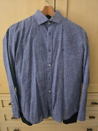 Camisa Pedro del Hierro PH Azul/Blanco