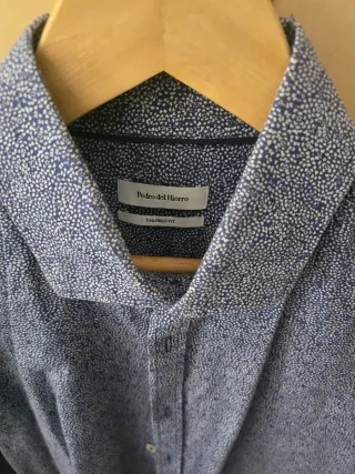 Camisa Pedro del Hierro PH Azul/Blanco