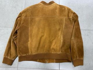 Cazadora de ante marrón