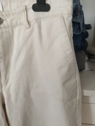 Pantalón ancho Samsøe & Samsøe beige