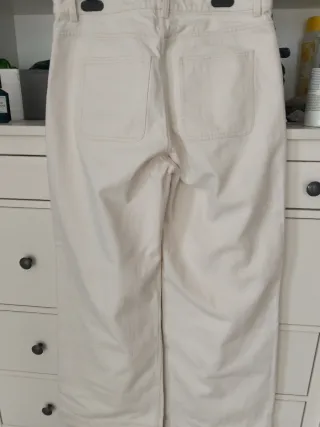Pantalón ancho Samsøe & Samsøe beige