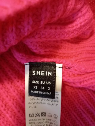 Lote 2 jerséis Shein canalé