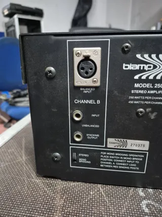 Etapa de Potencia BIAMP 2500