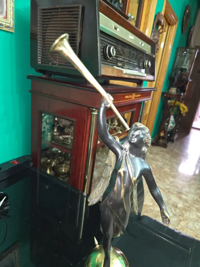 Escultura SOHER Ángel con Trompeta