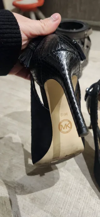 Tacones Michael Kors Negros Elegantes