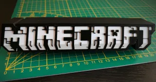 Lámpara LED Minecraft