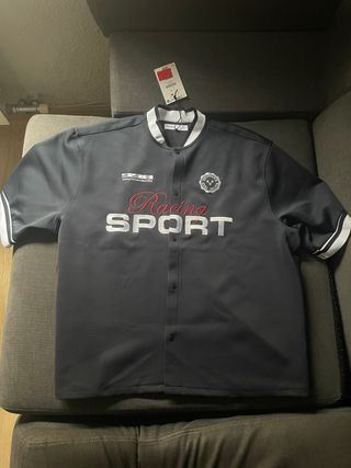 Camisa Bershka Racing Sport - Talla L