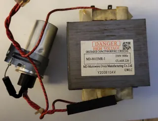 Transformador Microondas 230V 50Hz
