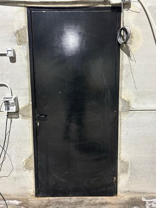 Puerta Exterior Hierro Forja Diseño Moderno