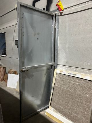 Puerta Exterior Hierro Forja Diseño Moderno