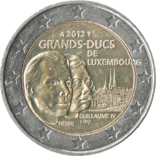 2 € Luxemburgo 2012 Conmemorativa