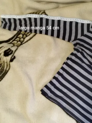 Camisa Rayas Marinas y Gris Fabricada en Portugal