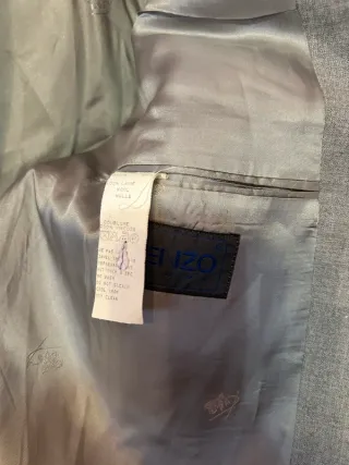 Giacca uomo Kenzo 100% lana taglia 56