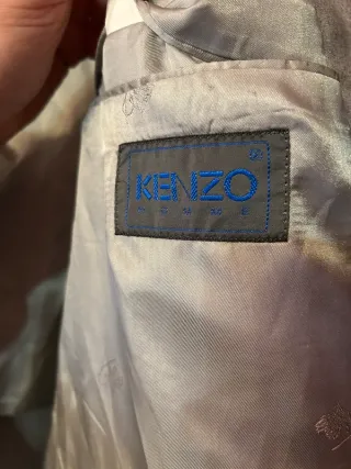 Giacca uomo Kenzo 100% lana taglia 56
