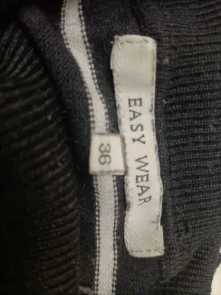 Jersey de cuello alto a rayas