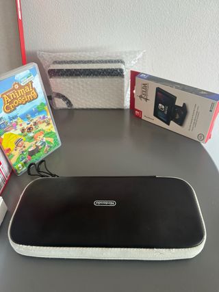 Nintendo Switch OLED Blanca + Animal Crossing