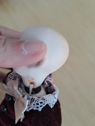 Muñeco porcelana antiguo coleccionismo