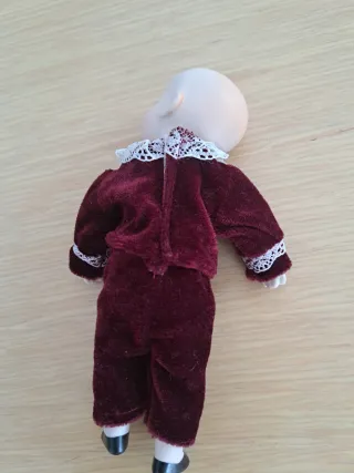 Muñeco porcelana antiguo coleccionismo