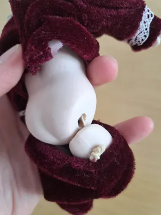 Muñeco porcelana antiguo coleccionismo