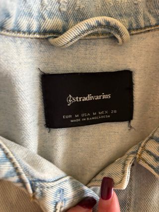 Giacca in denim Stradivarius