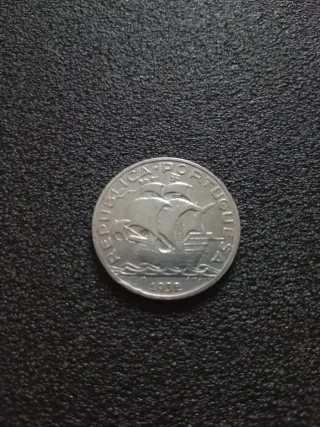 10 Escudos 1932 Portugal -PLATA-