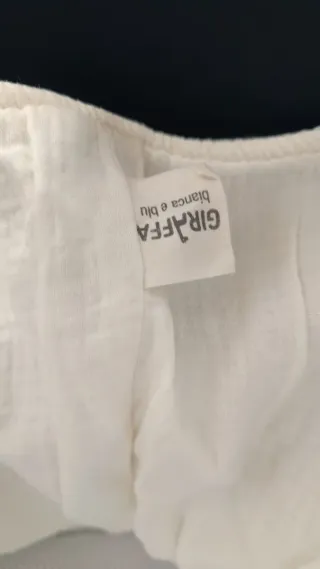 Funda capazo La Giraffa Bianca e blue