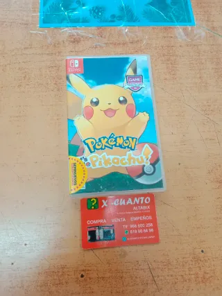 JUEGO NINTENDO SWITCH POKÉMON LET'S GO PIKACHU