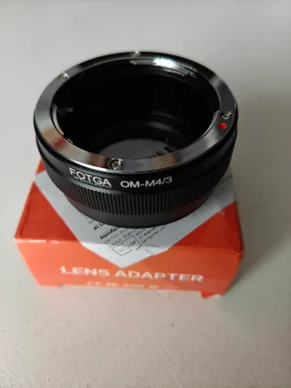 Adaptador Lente Fotga OM-M4/3