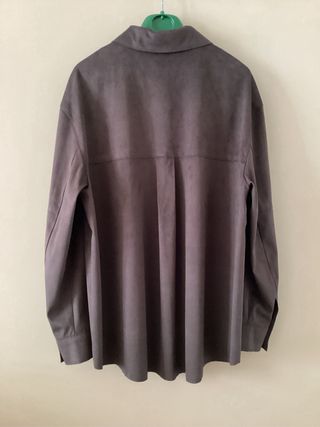 Chaqueta ante marrón “Slowlove” Talla única