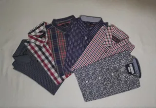 Camisas Hombre XXL Azul,Rojo,flores,topos...