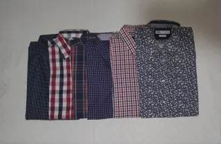 Camisas Hombre XXL Azul,Rojo,flores,topos...