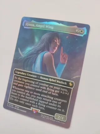 Carta Magic Rinoa, Angel Wing Foil Borderless