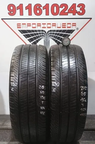 215 65 15C T CONTINENTAL NEUMATICO SEMINUEVO
