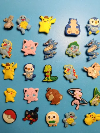 Jibbits Pokémon para Crocs