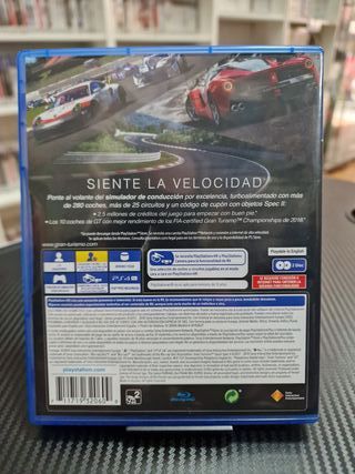 PS4 Gran Turismo Sport