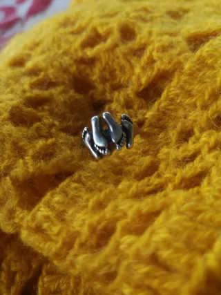 Anillo Plata de Ley Patitas