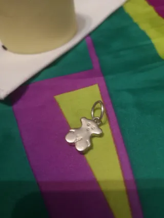 COLGANTE PLATA OSO TOUS
