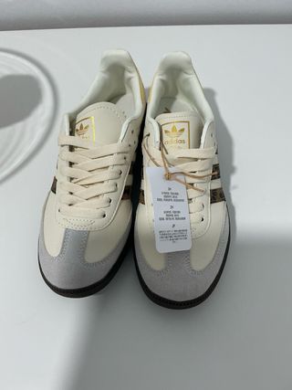 Adidas Samba con Franjas Leopardo