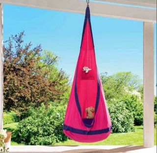 Sedia sospesa ad amaca con dondolo