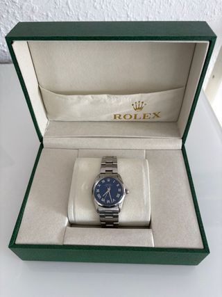 Rolex AIR KING esfera azul
