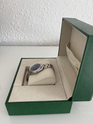 Rolex AIR KING esfera azul