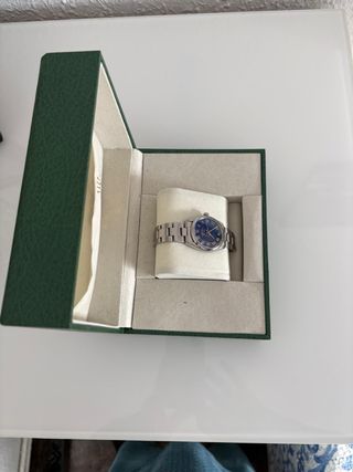 Rolex AIR KING esfera azul
