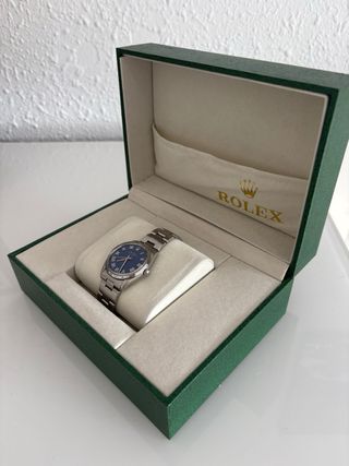 Rolex AIR KING esfera azul