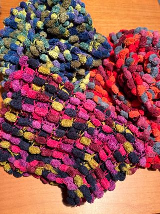 2 sciarpe e scaldacollo multicolor