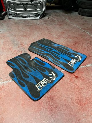 Alfombrillas FGRG BMW E46 Llama Azul
