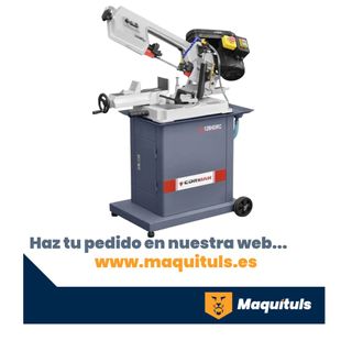 Sierra de cinta para metal Cormak