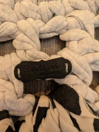 Alfombra Ovalada Tejida Artesanal